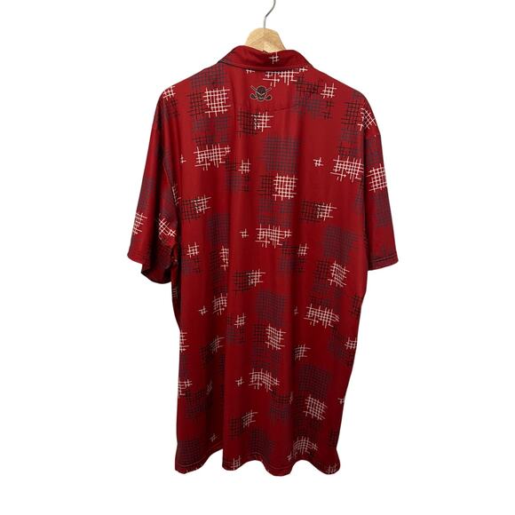 Tattoo Golf Polo Mens 2XL GTX Collection Red Skull Logo Performance - Picture 9 of 9